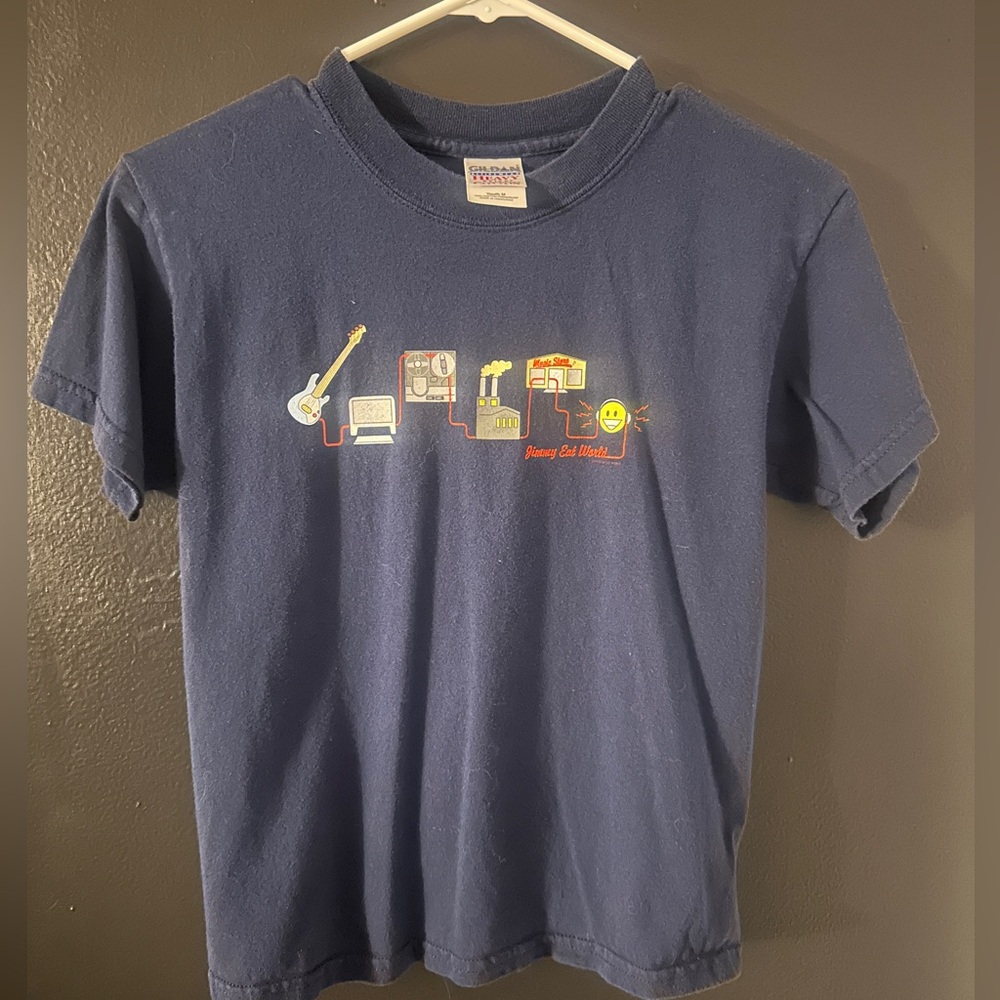 vintage Jimmy Eat World shirt - youth medium - navy